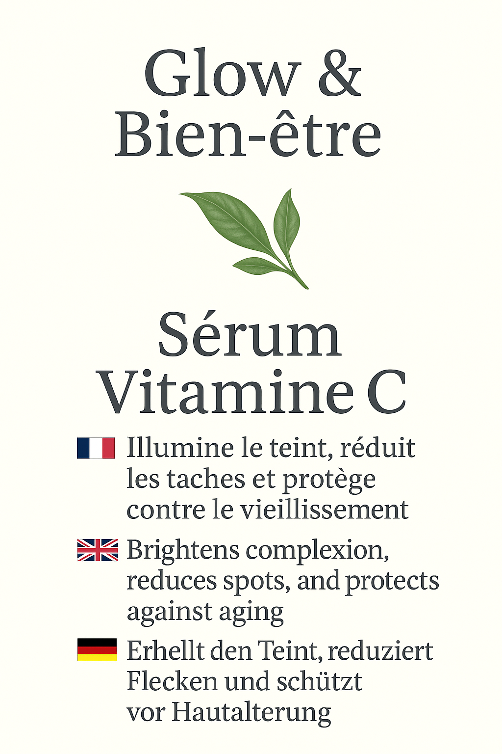 Serum Visage Vitamine C 30 ml